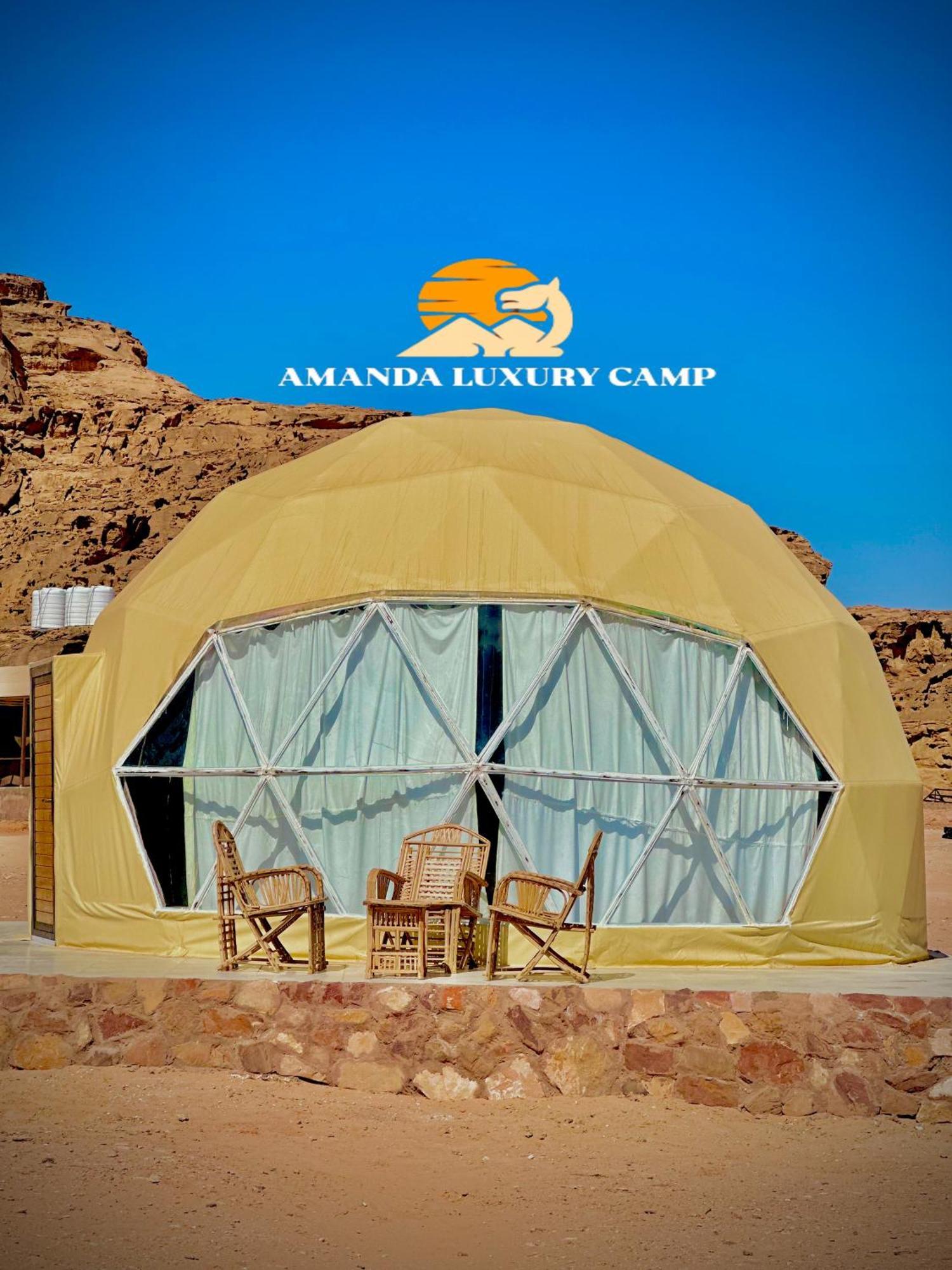 Amanda Luxury Camp Hotel Rum vádi Kültér fotó