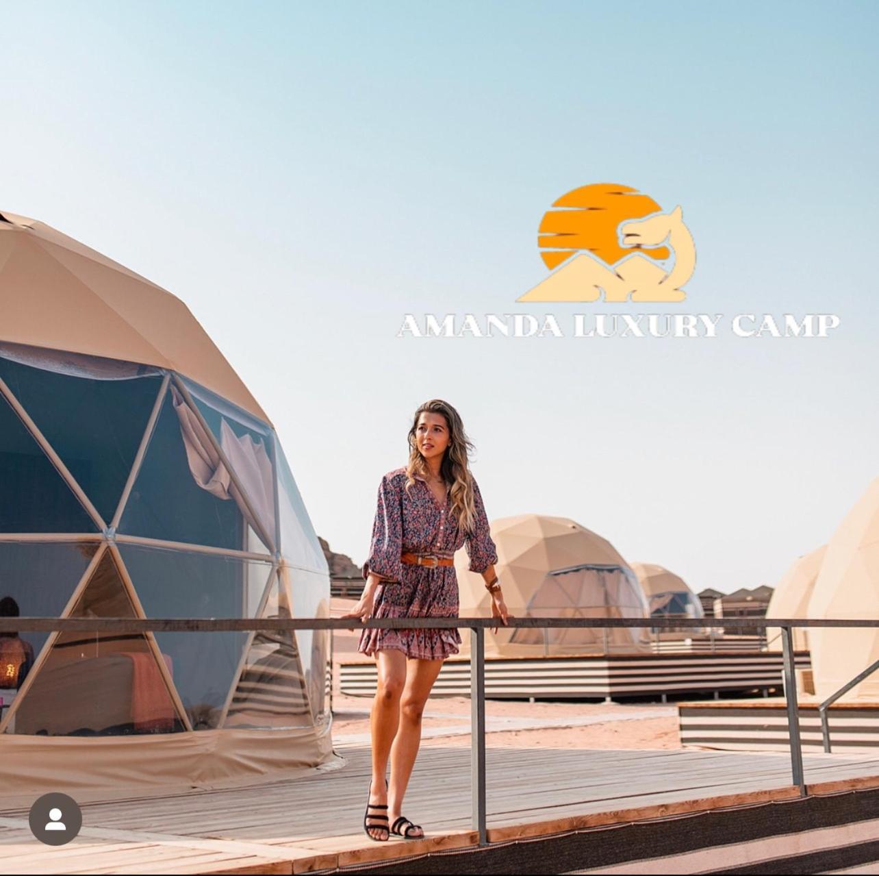 Amanda Luxury Camp Hotel Rum vádi Kültér fotó