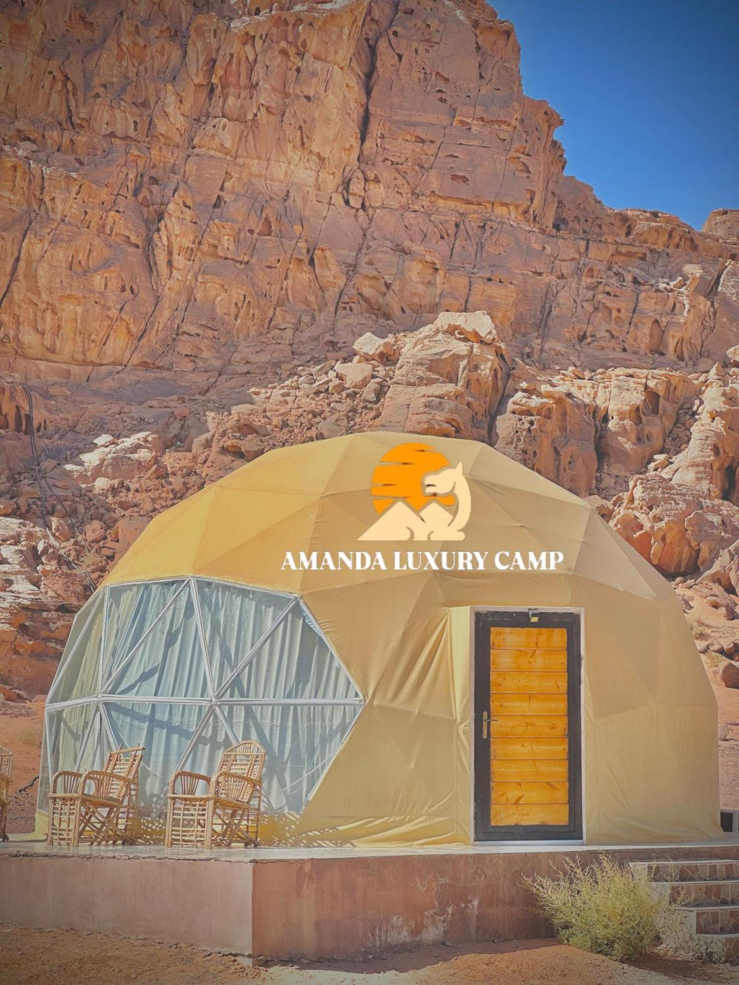 Amanda Luxury Camp Hotel Rum vádi Kültér fotó