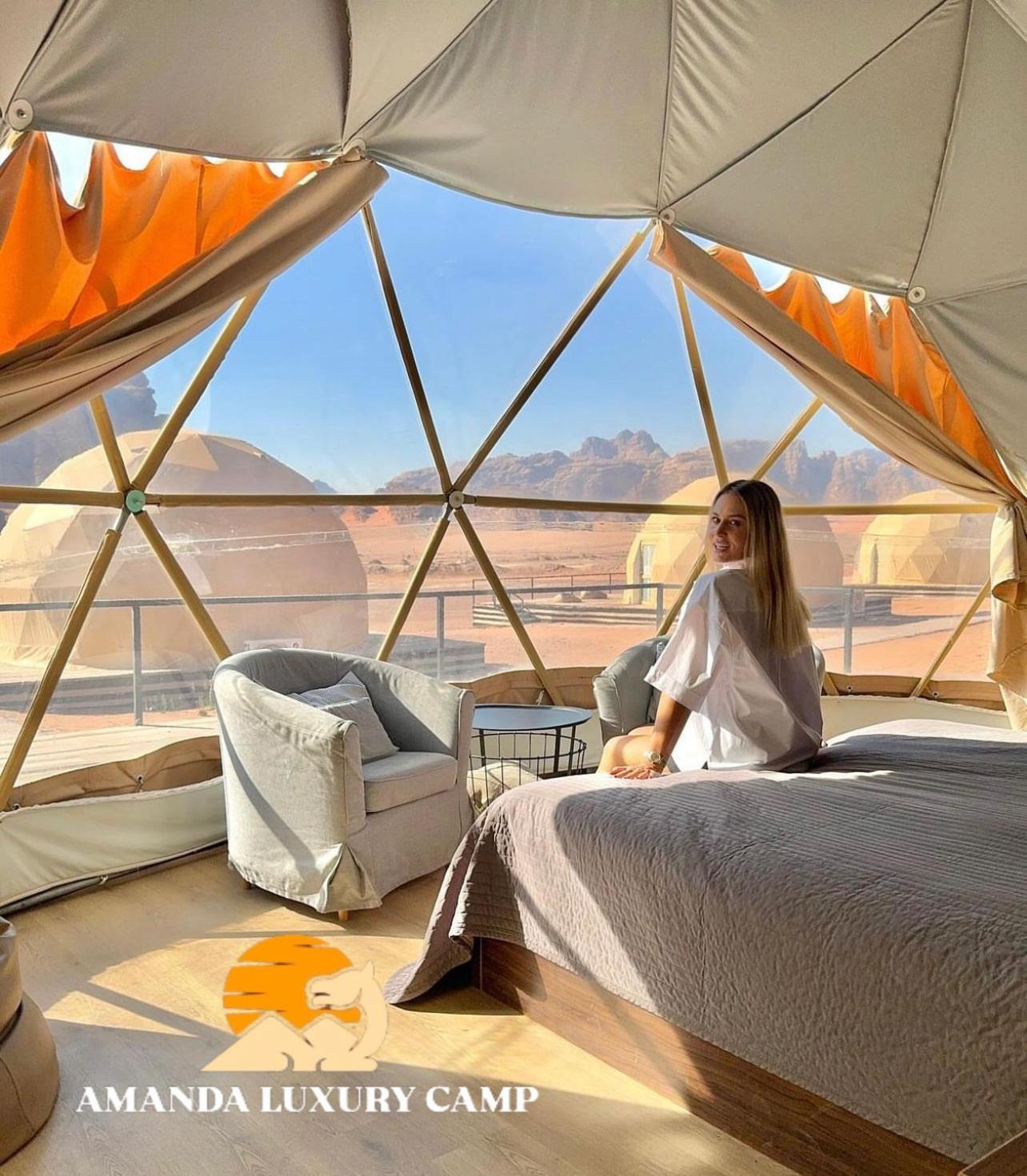 Amanda Luxury Camp Hotel Rum vádi Kültér fotó