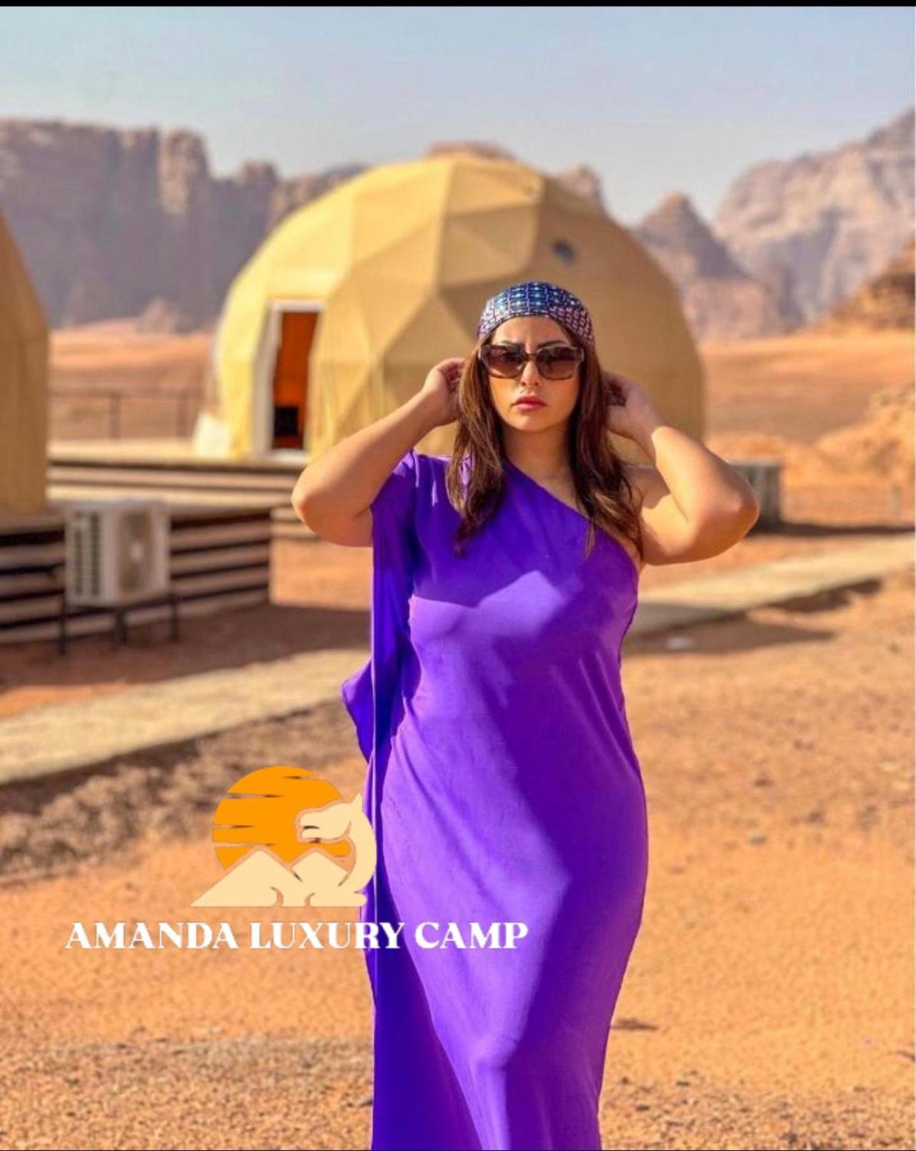 Amanda Luxury Camp Hotel Rum vádi Kültér fotó