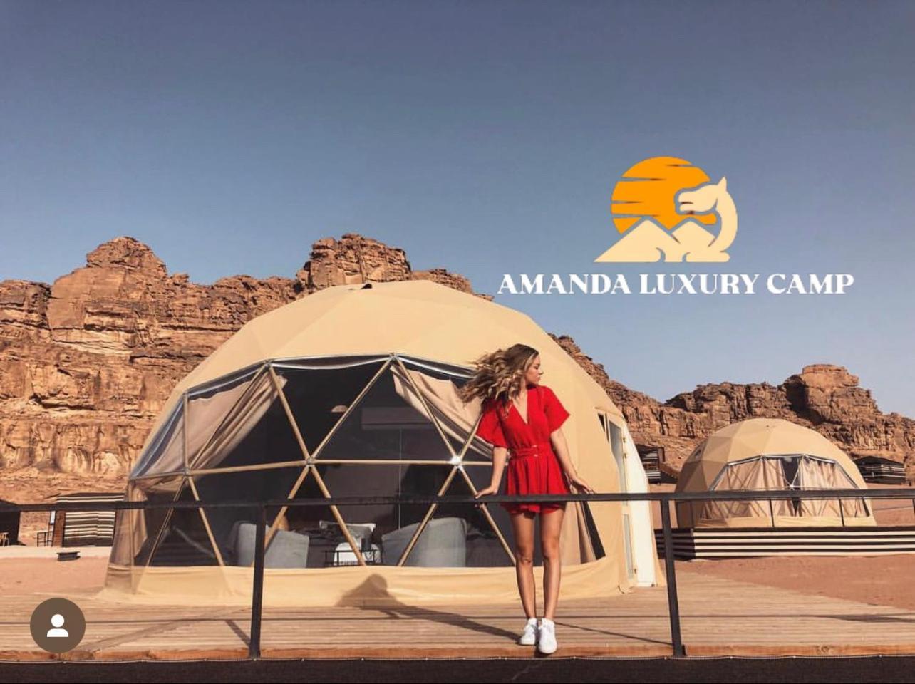 Amanda Luxury Camp Hotel Rum vádi Kültér fotó