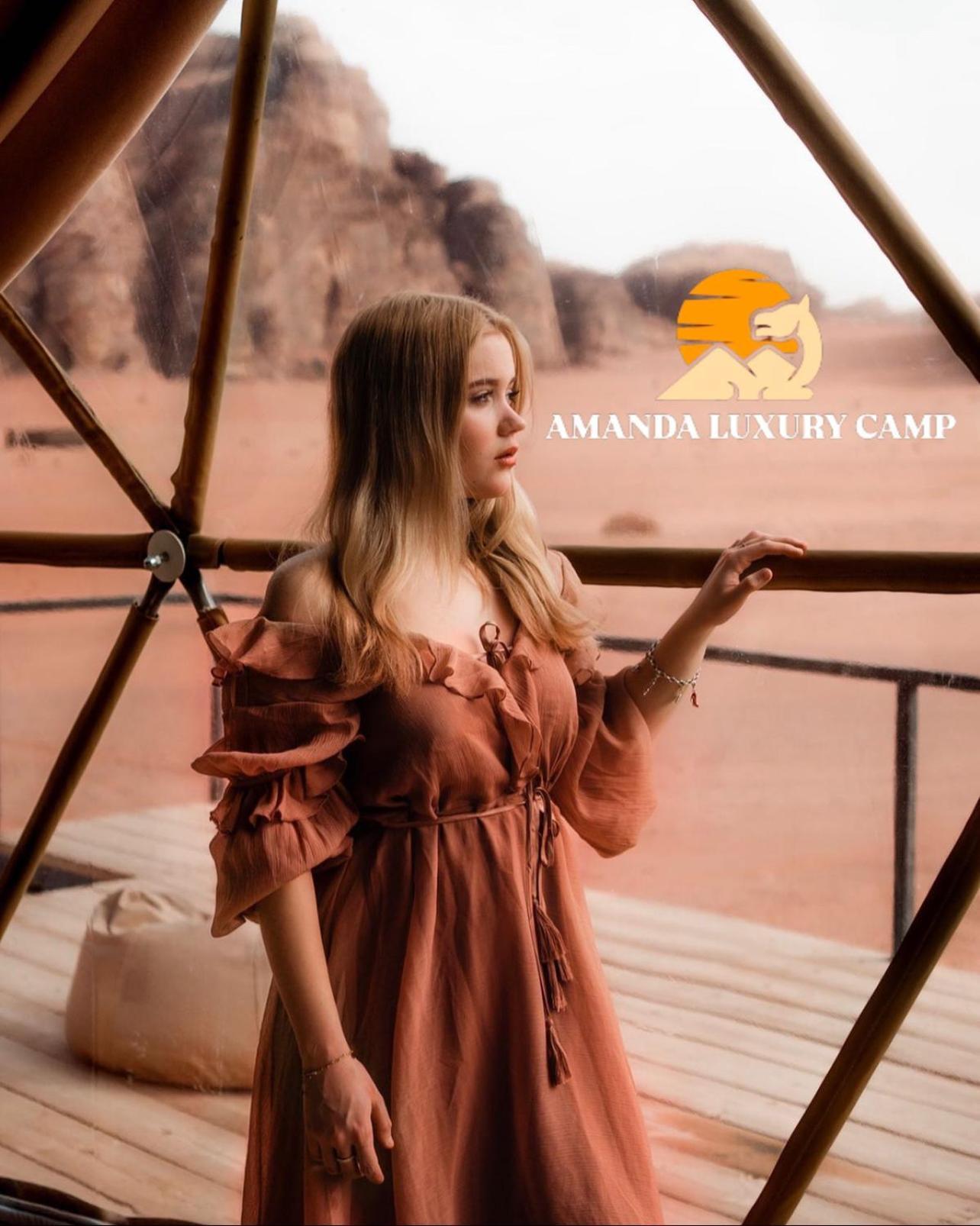 Amanda Luxury Camp Hotel Rum vádi Kültér fotó