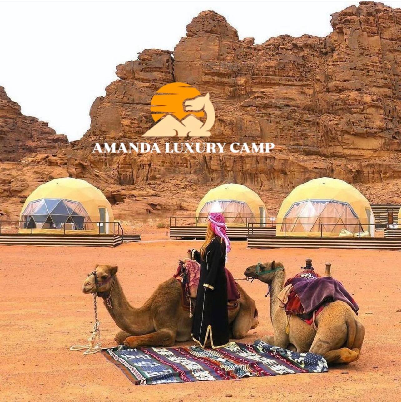 Amanda Luxury Camp Hotel Rum vádi Kültér fotó