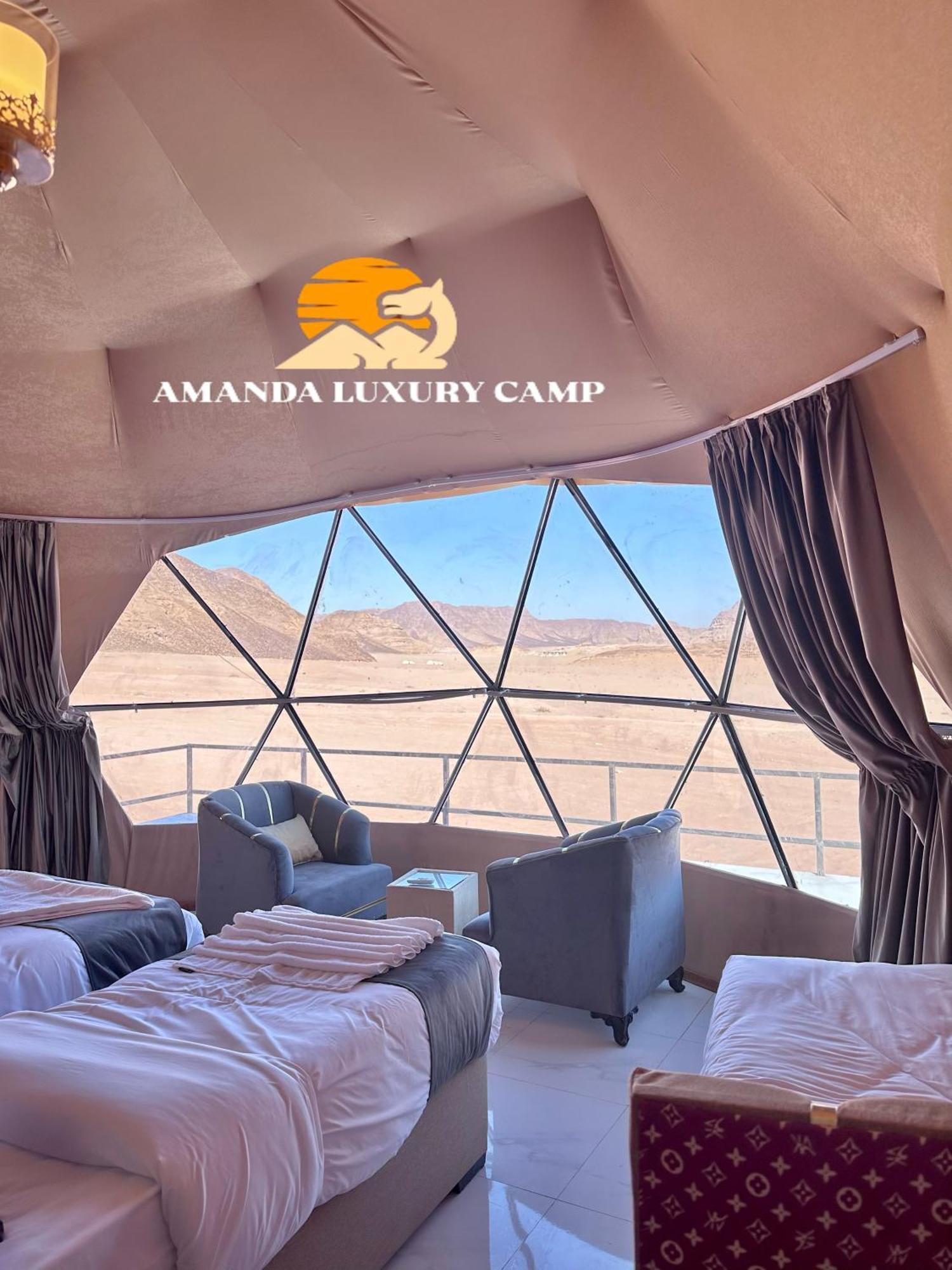 Amanda Luxury Camp Hotel Rum vádi Kültér fotó